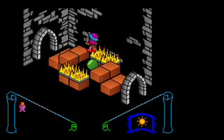 Knight Lore atari screenshot